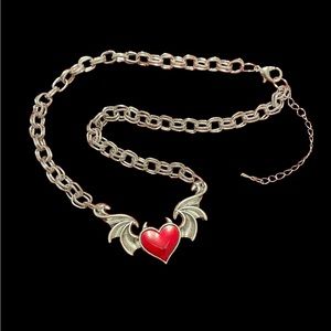 Bat Wing Necklace Valentine ♥️